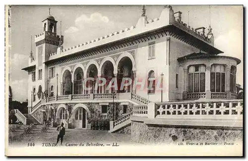 Cartes postales Tunis Casino Du Belvedere