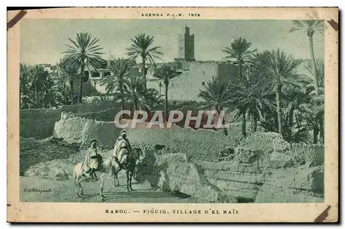 Cartes postales Maroc Figuig Village D&#39El Mais