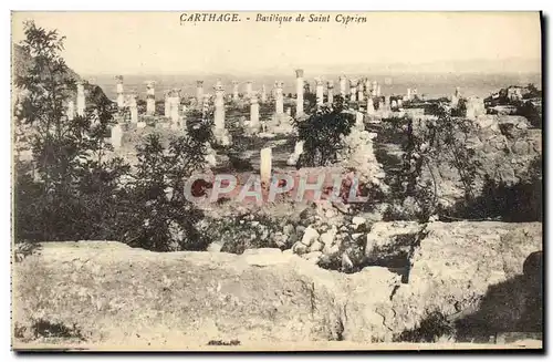 Ansichtskarte AK Carthage Basilique De Saint Cyprien