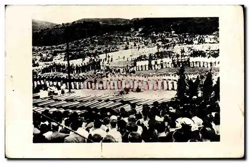 CARTE PHOTO Le cimetiere de Mers el Kebir Victimes de Juillet 1940 Militaria