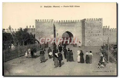 Cartes postales Oudjda Porte Sidi Aissa