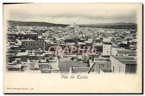 Cartes postales Vue De Tunis