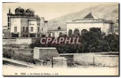 Ansichtskarte AK Fez Le Palais Du Sultan