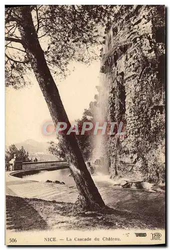 Ansichtskarte AK Nice La Cascade Du Chateau