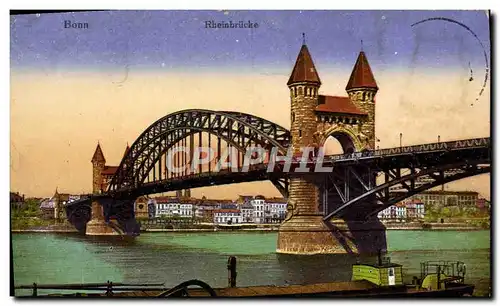 Cartes postales Bonn Rheinbrucke