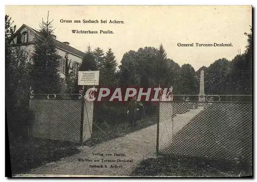 Cartes postales Gruss Aus Asabach Bei Achern Wachterhaus Paulin Militaria