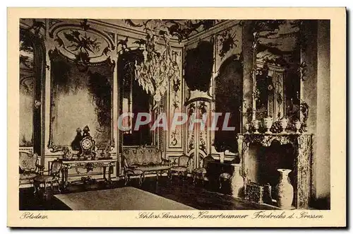 Cartes postales Postdam Schloss Sanssouci Konzertzimmer Friedricks d Grossen