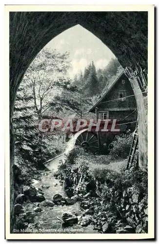 Cartes postales Die Muhle un Schwarzwald Hollental