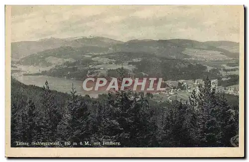 Cartes postales Titisee M U M Mit Feldberg