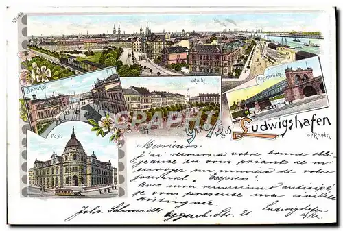 Cartes postales Gruss Aus Ludwigshafen A Rhein