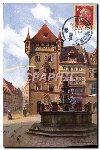 Cartes postales Nurnberg Nassauer Haus