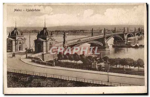 Cartes postales Mainz Rheinbrucke