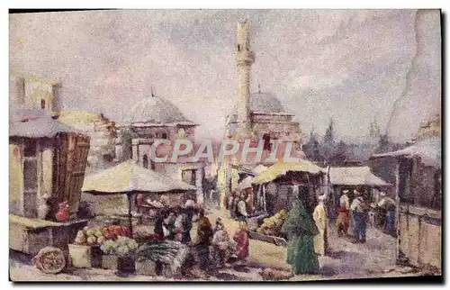 Cartes postales Constantinople Turkish Quarter Quartier Turc