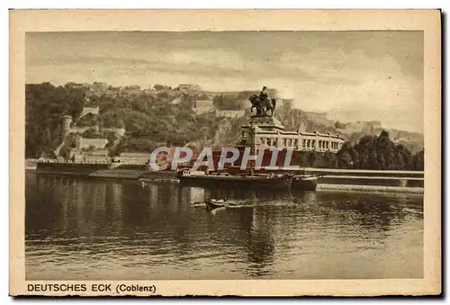 Cartes postales Deutsches Eck Coblenz