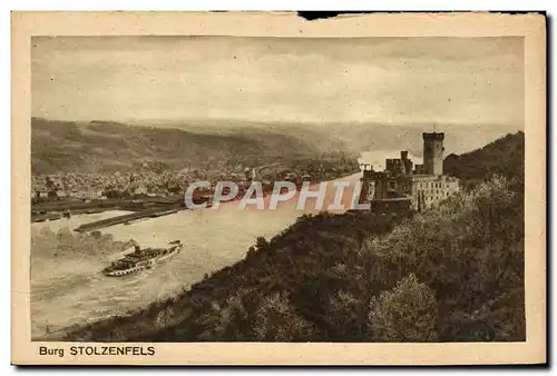 Cartes postales Burg Stolzenfels