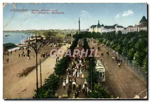 Cartes postales Dusseldorf Kaiser Wilhelm Park Parc Empereur Guillaume