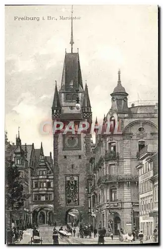 Cartes postales Freiburg i Br Martinstor