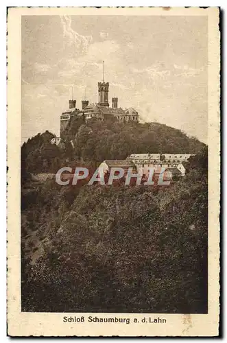 Cartes postales Schoss Schaumburg A D Lahn