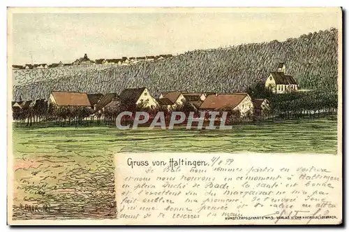 Cartes postales Gruss Von Haltingen