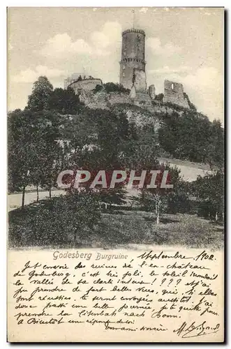 Cartes postales Godesberg Burgruine