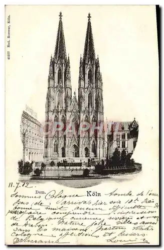 Cartes postales Dom Koln