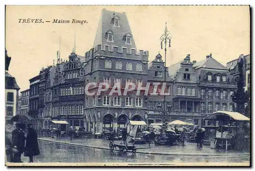 Cartes postales Treves Maison Rouge