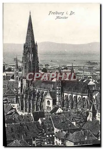 Cartes postales Freiburg I Br Munster