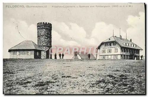 Cartes postales Feldberg Friedrich Luisenturm u Gasthaus zum Feldbergturm