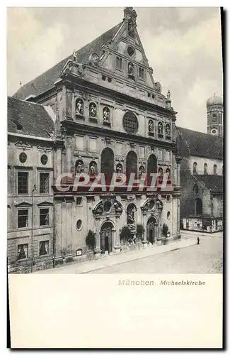 Ansichtskarte AK Munchen Michaelskirche