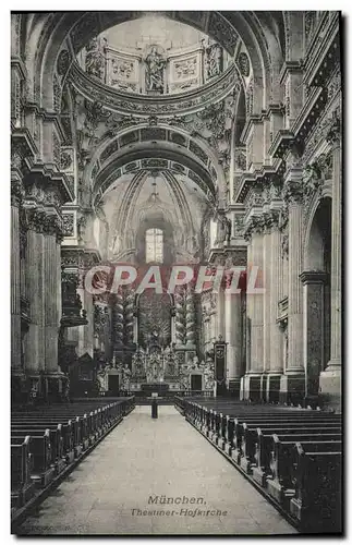 Cartes postales Munchen Theatiner Hofkirche