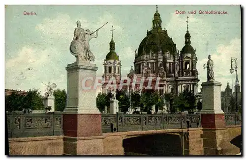 Ansichtskarte AK Berlin Dom Und Schlossbrucke