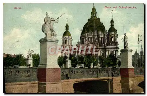 Cartes postales Berlin Dom Und Schlossbrucke