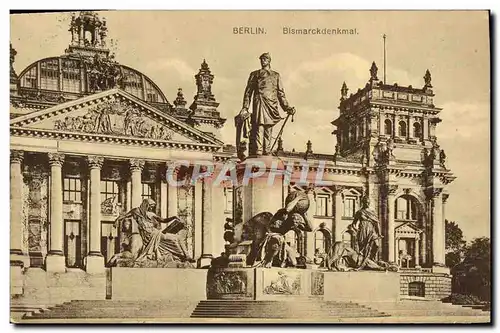 Cartes postales Berlin Bismarckdenkmal