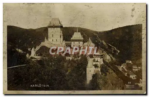 Cartes postales Karlstein