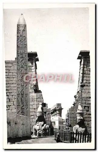 Cartes postales Lueor Temple Obelisk Of Ramses II Egypte