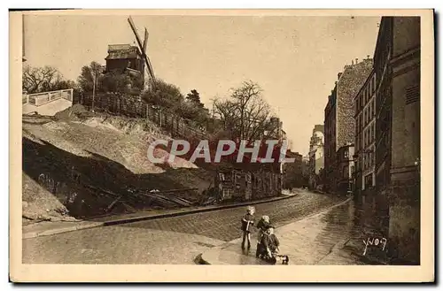 Cartes postales Paris Le Moulin de la Galette Montmartre