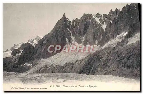 Cartes postales Chamonix Dent du Requin