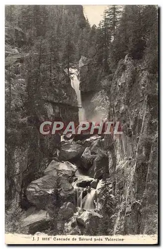 Cartes postales Cascade de Berard pres Valorcine