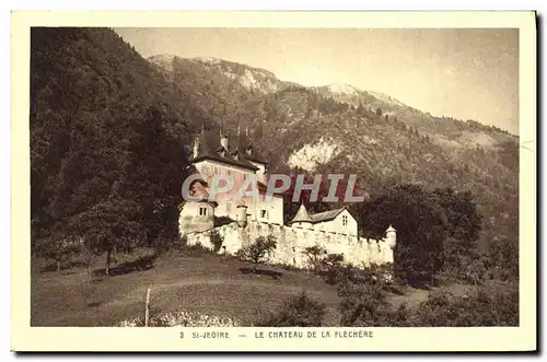 Cartes postales St Jeoire Le Chateau De La Flechere