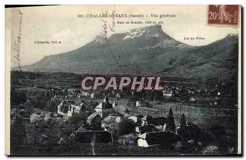 Cartes postales Challes Les Eaux Vue generale