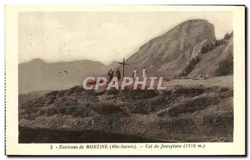 Cartes postales Environs de Morzine Col de Jouxplane