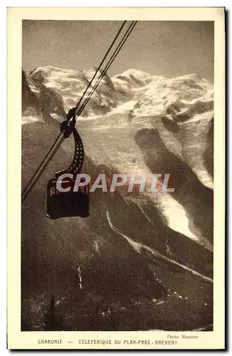 Cartes postales Annecy Teleferique Du Plan Praz Brevent