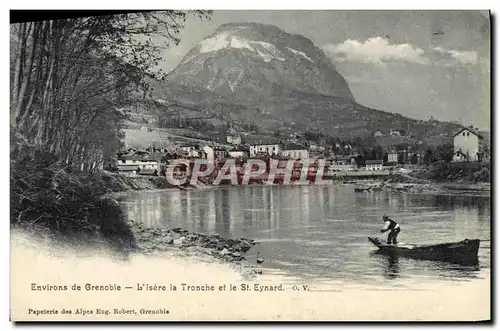 Cartes postales Environs de Grenoble L&#39Isere la Tronche et le St Eynard