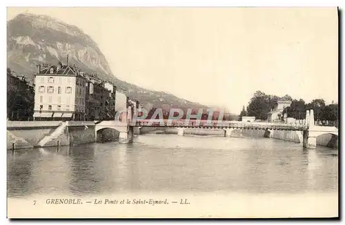 Cartes postales Grenoble Les Ponts et le Saint Eynard