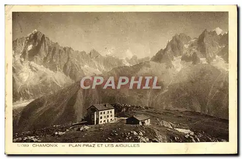 Cartes postales Chamonix Plan Praz Et Les Aiguilles