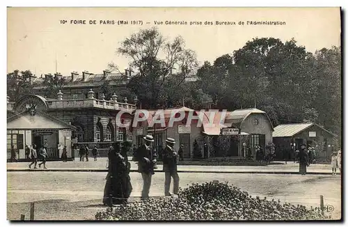 Cartes postales Paris Vue Generale Mai 1917 Prise des Bureaux de L&#39Administration