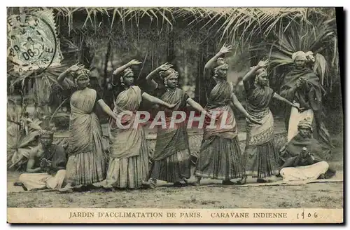 Cartes postales Paris Jardin D&#39Acclimatation Caravane Indienne