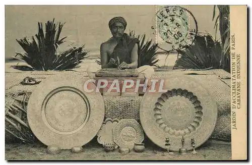 Cartes postales Paris Jardin D'Acclimatation Caravane Indienne