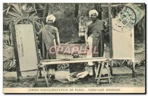 Cartes postales Paris Jardin D&#39Acclimatation Caravane Indienne