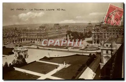 Cartes postales Paris Le Nouveau Louvre